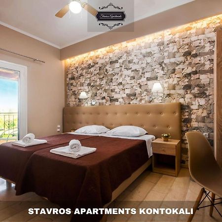 Stavros Apartments Kontokali Next To Gouvia Marina Luaran gambar