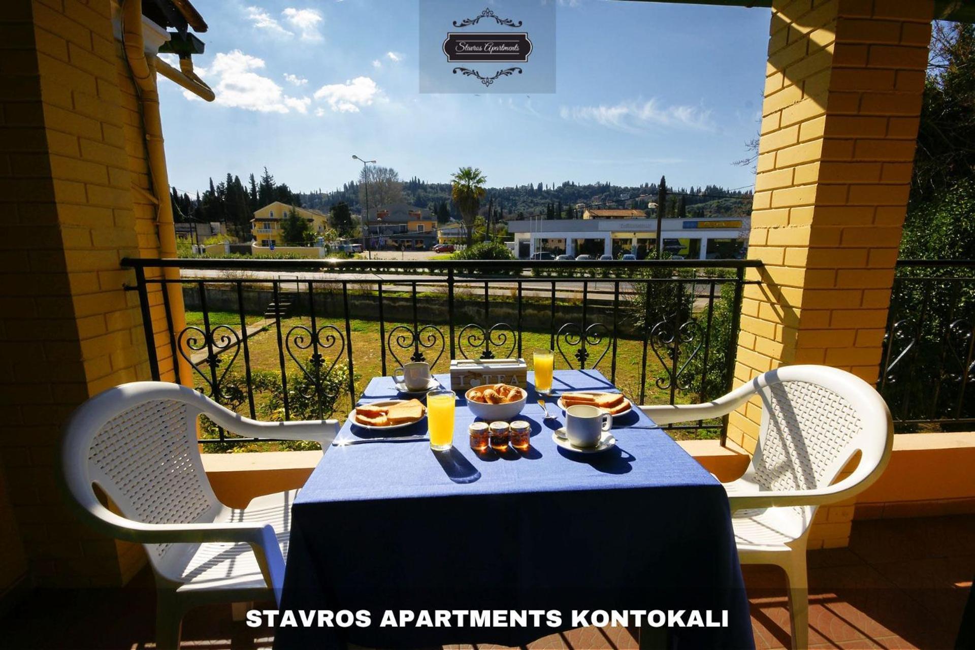 Stavros Apartments Kontokali Next To Gouvia Marina Luaran gambar