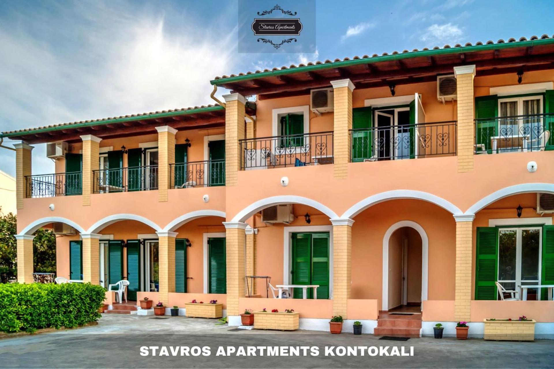 Stavros Apartments Kontokali Next To Gouvia Marina Luaran gambar