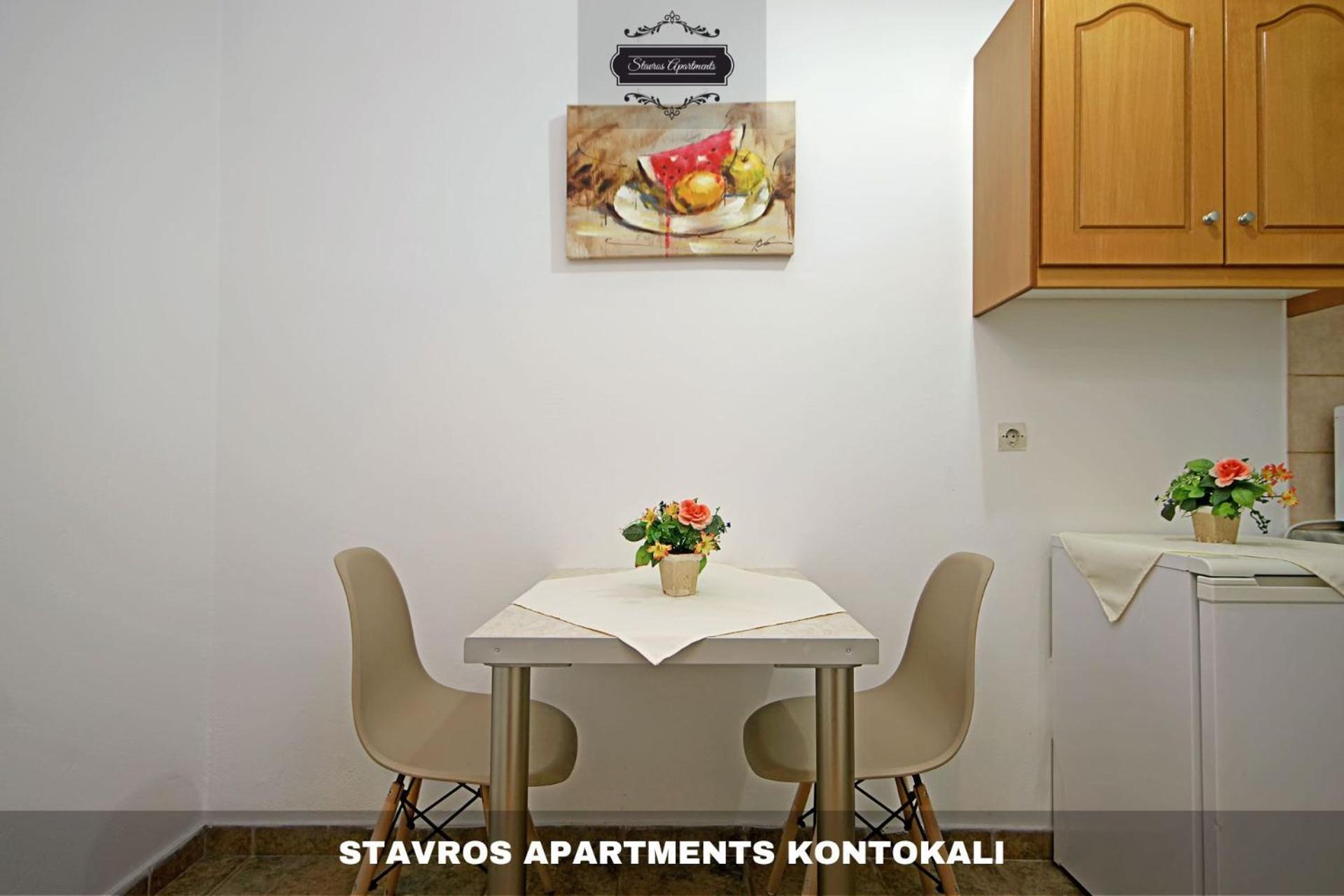 Stavros Apartments Kontokali Next To Gouvia Marina Luaran gambar