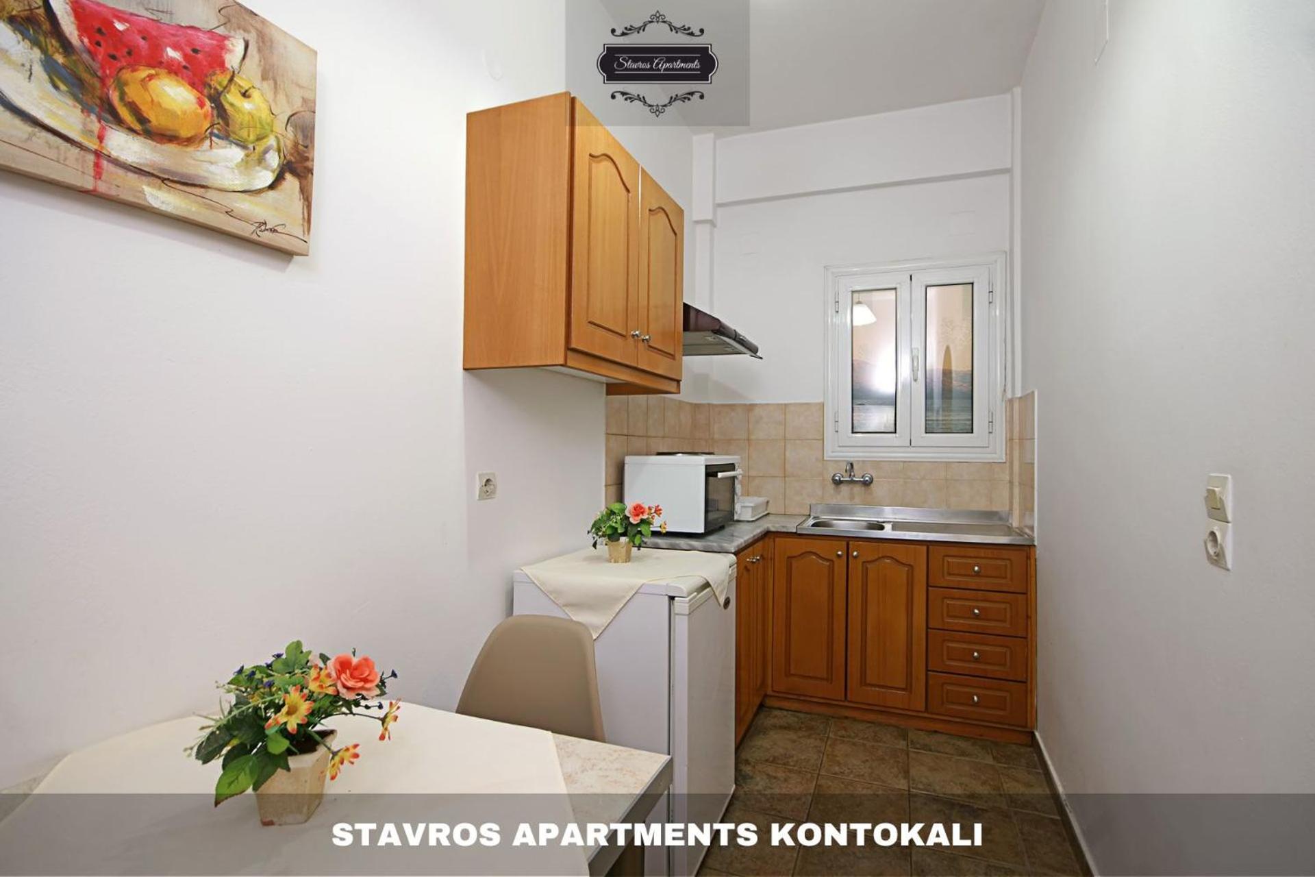 Stavros Apartments Kontokali Next To Gouvia Marina Luaran gambar