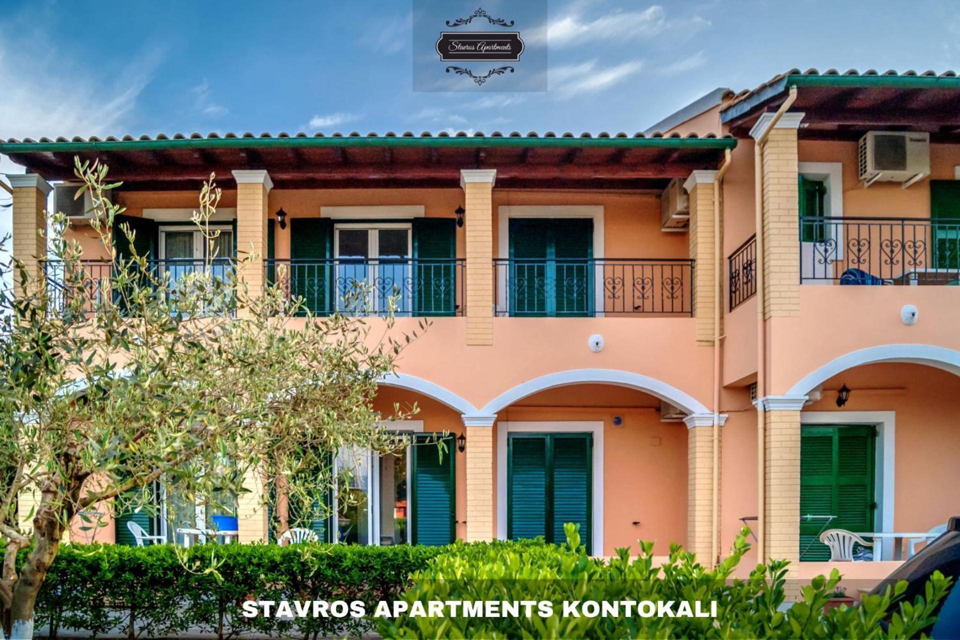 Stavros Apartments Kontokali Next To Gouvia Marina Luaran gambar