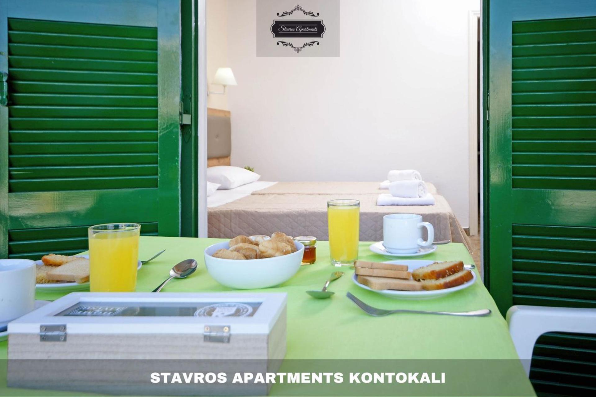 Stavros Apartments Kontokali Next To Gouvia Marina Luaran gambar